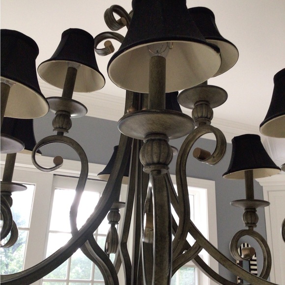 Lamp shades set of  3 black  NEW IN WRAPPING. All brand new never used - Picture 5 of 8